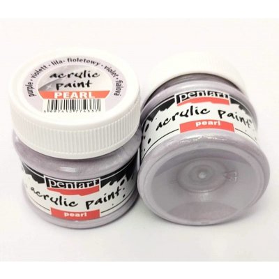 Akrylová barva perleťové 50 ml fialová – Hledejceny.cz