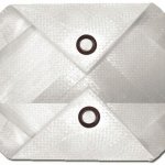 MAT plachta s oky kašírovaná 3x4m 140g/m² průhledná/bílá – Zboží Dáma