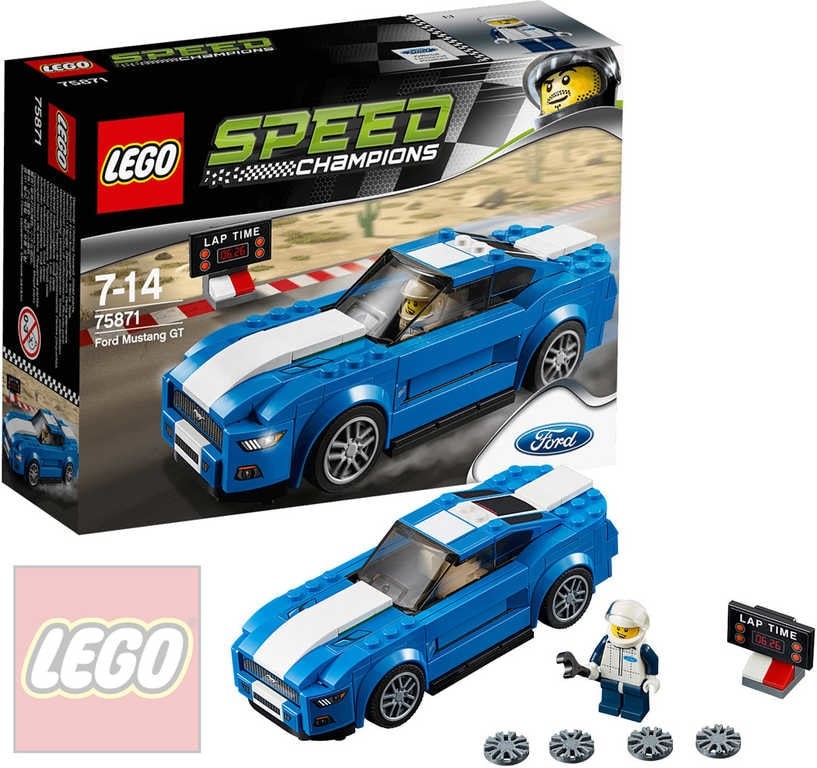 LEGO® Speed Champions 75871 Ford Mustang GT od 2 990 Kč - Heureka.cz