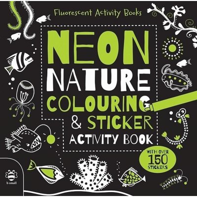 Neon Nature Colouring and Sticker Activity Book – Zboží Mobilmania