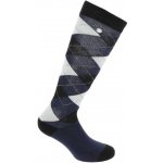 Equithéme Podkolenky Girly navy blue light blue – Zboží Dáma