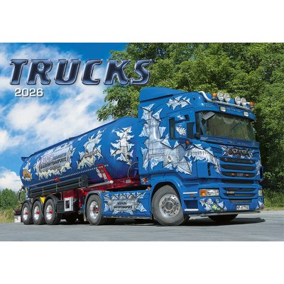 Trucks, nástěnný, 48,5 x 34 cm 2026 – Zbozi.Blesk.cz