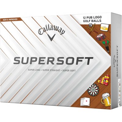 Callaway Supersoft PUB bílé 12 ks – Hledejceny.cz