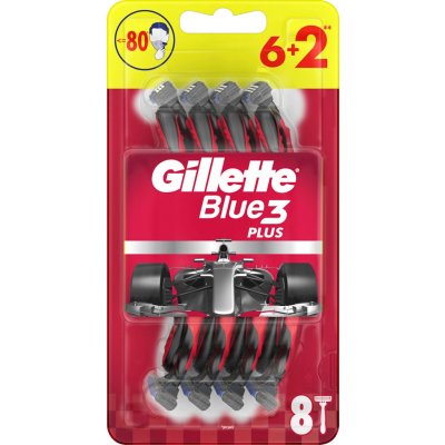Gillette Blue3 Plus 8 ks – Zbozi.Blesk.cz
