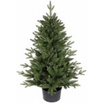 zanapo.cz Umělý vánoční stromeček Smrk Bergamo 3D v květináči 80 cm – Zboží Mobilmania
