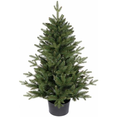 zanapo.cz Umělý vánoční stromeček Smrk Bergamo 3D v květináči 80 cm – Zboží Mobilmania