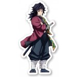 Demon Slayer Samolepka Giyu Tomioka – Zboží Živě