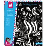 Janod vyškrabovací obrázky Zvířátka svítící ve tmě – Zboží Dáma