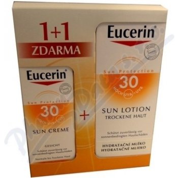 Eucerin Sun hydratační mléko na opalování SPF30 150 ml