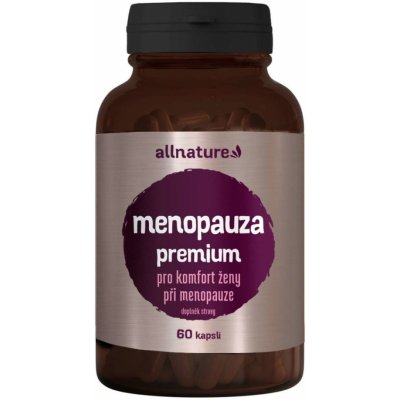 Allnature Menopauza Premium 60 kapslí – Zbozi.Blesk.cz