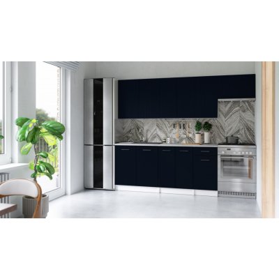 FRONTI Kuchyňská linka ALIMOS 240cm Marine blue – Zboží Dáma