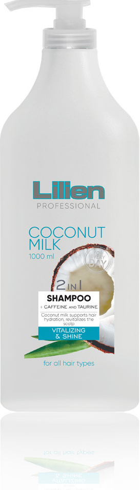 Lilien Shampoo Coconut Milk 2v1 1000 ml