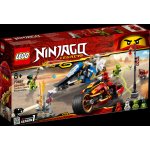 LEGO® NINJAGO® 70667 Kaiova motorka s čepelemi a Zanův sněžný skútr – Hledejceny.cz