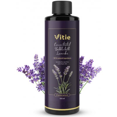 Vitie Přírodní pěna do koupele Levandule 225 ml – Hledejceny.cz