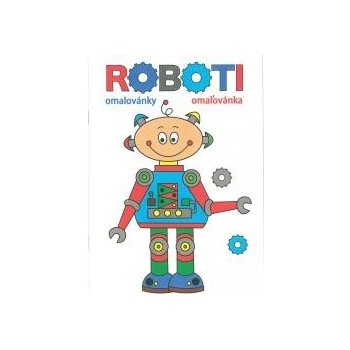 Omalovánky A5 Roboti