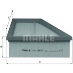 Vzduchový filtr MAHLE LX 857 – Hledejceny.cz