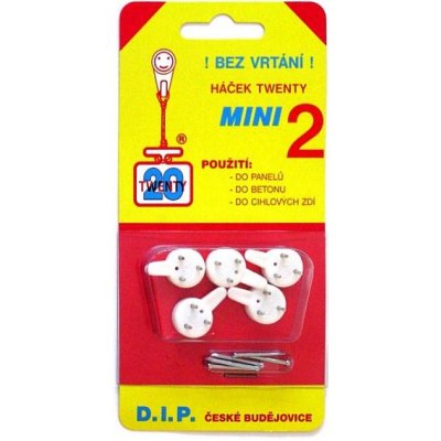 Háček TWENTY mini 2, 5ks – Zboží Mobilmania