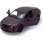 Welly Bentley Continental Supersport šedočerná 1:24 – Zbozi.Blesk.cz