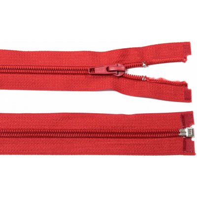 Spirálový zip no.5 rozepínací 50cm - více barev color: 548 červená – Hledejceny.cz