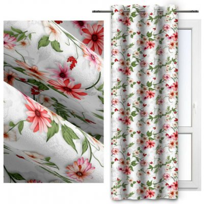 Mondo Italia Hotový závěs na kroužcích MIGD370 140x250 cm 140x250 cm Vícebarevná – Zboží Mobilmania