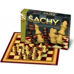 Společenská hra Šachy dřevěné figurky společenská hra (8592190120443) – Zboží Dáma