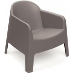 Shadow Comfort Židle - křeslo MILANE 745x730x735 mm Taupe – Hledejceny.cz