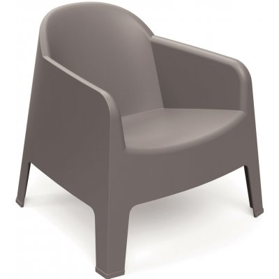 Shadow Comfort Židle - křeslo MILANE 745x730x735 mm Taupe – Hledejceny.cz