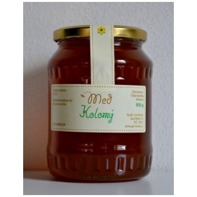 Kolomý Med malinový 950 g – Zboží Dáma
