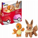 Mega Construx Pokémon Charmander & Eevee 40 ks – Zboží Dáma