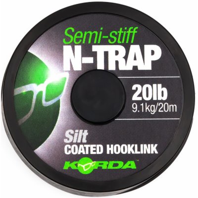 Korda N-TRAP Semi Stiff 20m Silt 20lb – Zboží Dáma