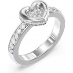 Guess ocelový prsten Srdce s krystaly L.O.V.E. JUBR05464JWRH – Sleviste.cz