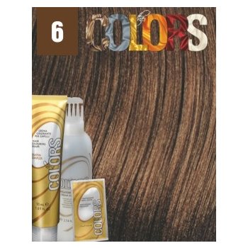 Colors Keratin Complex barva set 6 tmavá blond