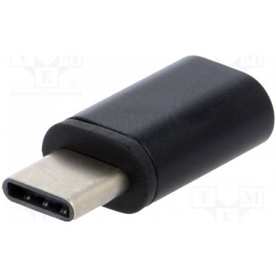 Akyga AK-AD-46 USB 2.0 USB B micro zásuvka USB C vidlice niklovaný