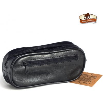 H.R Pipe bag dýmkové kožené pouzdro black snake print leather – Sleviste.cz