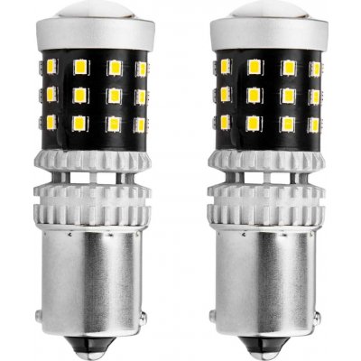 CANBUS LED žárovky 2016 39SMD 1156 BA15S P21W R10W R5W Bílá 12V 24V AMIO-02799 – Hledejceny.cz