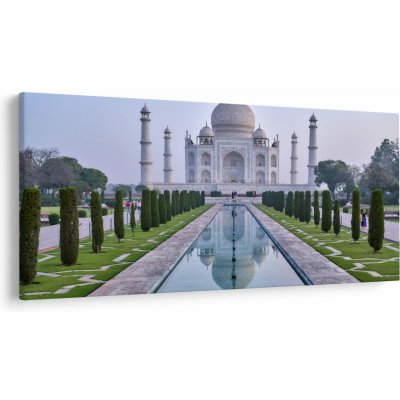 Obraz - Taj Mahal za východu slunce, jednodílný 200x100 cm – Hledejceny.cz
