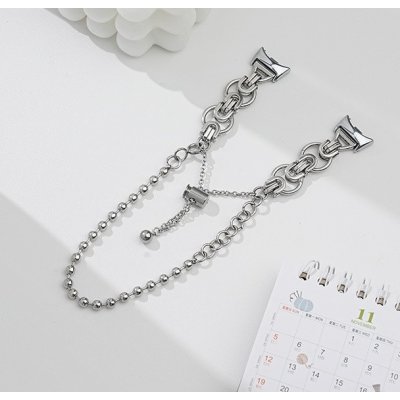 Xiaomi Řetížkový náhradní náramek pro Smart Band 8/9/10 Stříbrná MBSCZ-MB054 – Zbozi.Blesk.cz