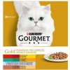 Gourmet Gold cat směs dušených a grilovaných kousků 8 x 85 g
