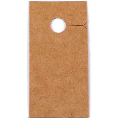 Prima-obchod Závěsky na zipy 30x60 mm papírové, barva natural – Hledejceny.cz