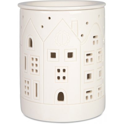 Albi Porcelánová aroma lampa Domečky – Hledejceny.cz