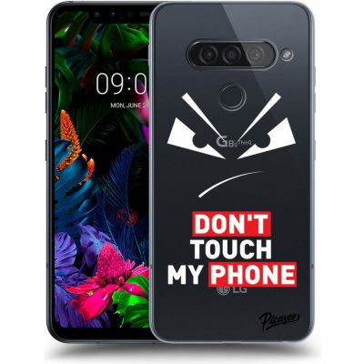 Pouzdro Picasee silikonové LG G8s ThinQ - Evil Eye - Transparent čiré