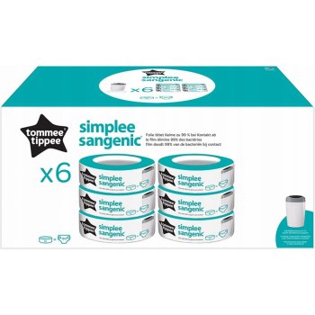 Tommee Tippee Sangenic Simplee sada 6ks