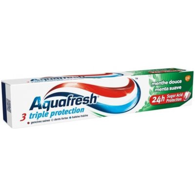 Aquafresh Triple Protection Sweet Menthol zubní pasta 75 ml – Hledejceny.cz