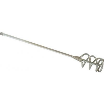 TOPTRADE Míchací metla spirála, drátová Zn 60 mm, standard – Sleviste.cz