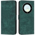 Vsechnonamobil STRIPE Peněženkové pouzdro s řemínkem Honor Magic5 Lite zelené 65016 – Zboží Mobilmania