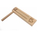 Kučerňák Řehtačka dřevěná malá s kočičkou – Zboží Mobilmania