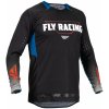 Dres na motorku Fly Racing Evolution DST. 2023 černo-šedo-modrý
