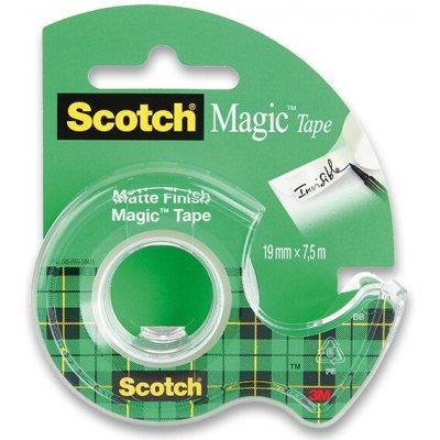 SCOTCH Lepicí páska Magic Tape 19 mm x 7,5 m – Zboží Mobilmania