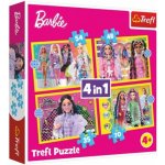 Trefl Šťastný svět Barbie 35 48 54 a 70 dílků 4v1 – Hledejceny.cz