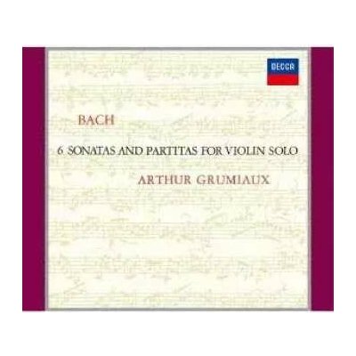 2SA Johann Sebastian Bach - 6 Sonatas & Partitas For Violin Solo LTD CD – Hledejceny.cz